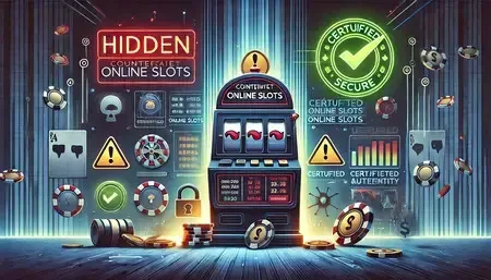 Fake online slot warning