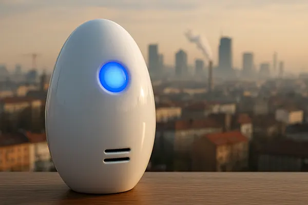 Pollution tracking device