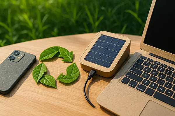 Recycelte Smartphone Teile